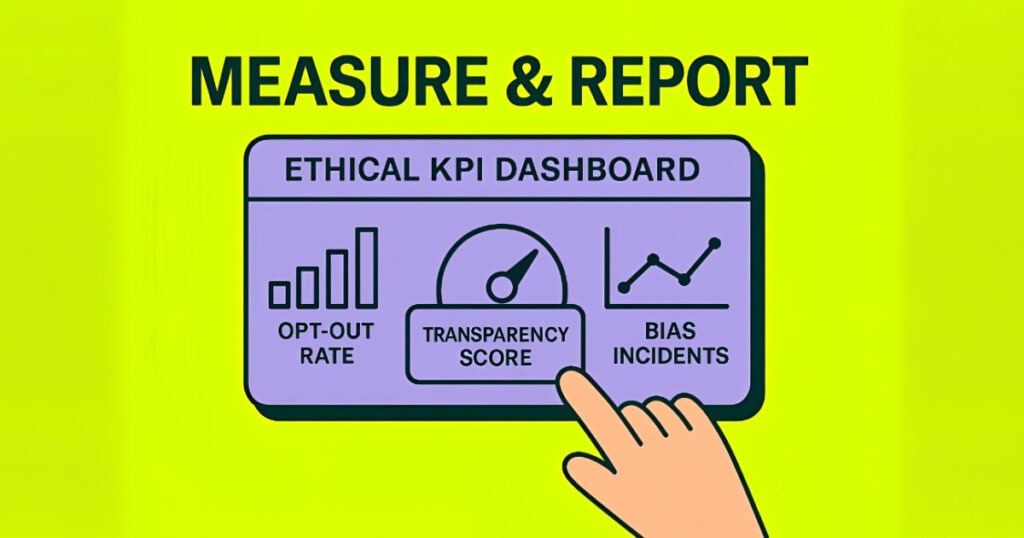 Measure And Report On Ethical KPIs